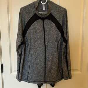 Ideology Woman- Zip-up active long-sleeved top